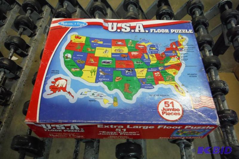 Etra large USA floor puzzle