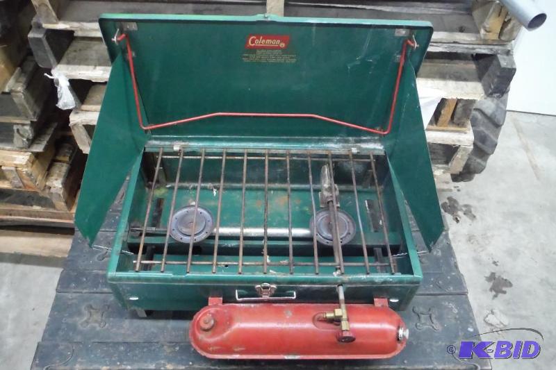 Old Coleman White gas cooker