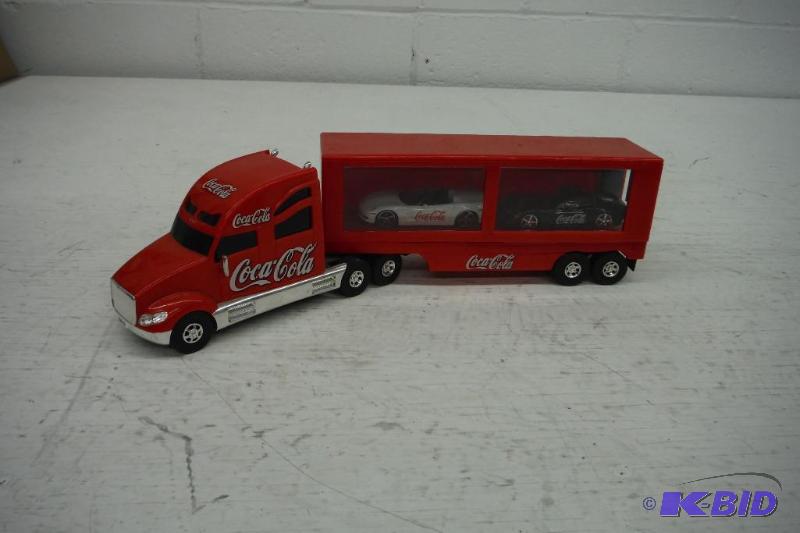 Coca Cola Colector Semi and cars