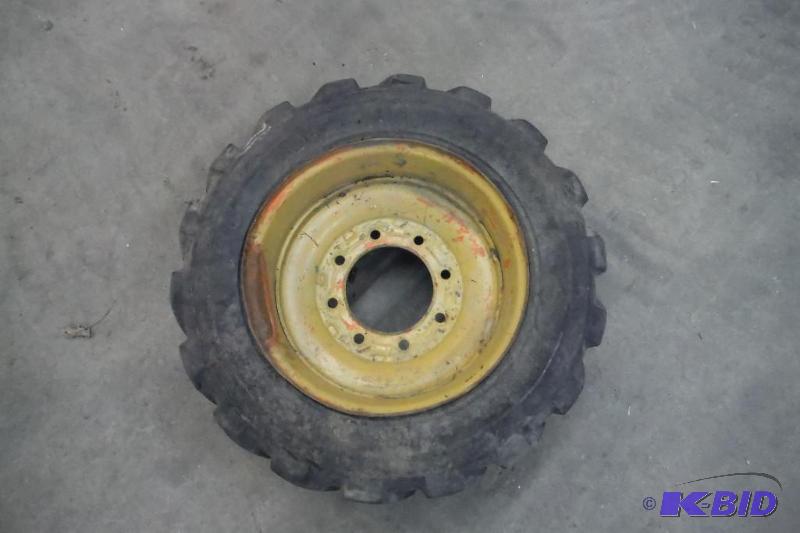 Bob cat Tire and rim (used)
