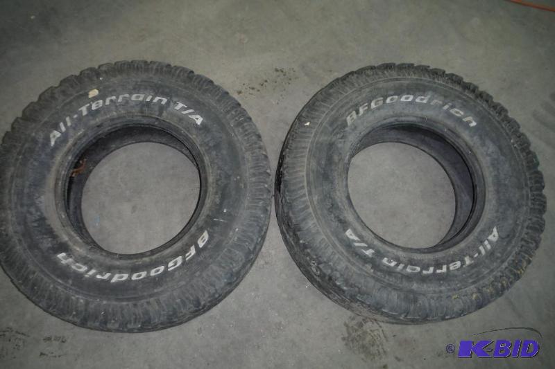 Set of bf goodrich 32 x 11.50 r15 (USED)