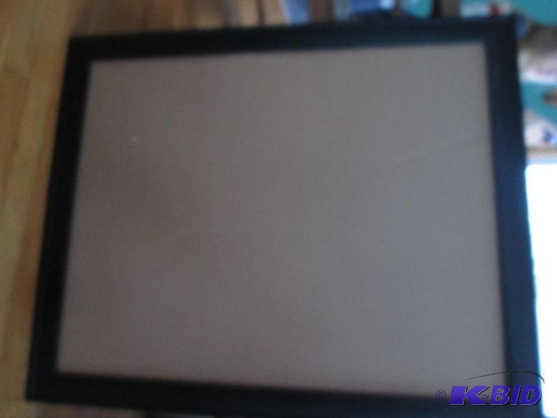 2ft 4in x 2ft 11in black frame...