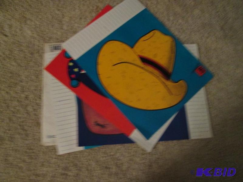 mixed lot of punch out paper party hats...