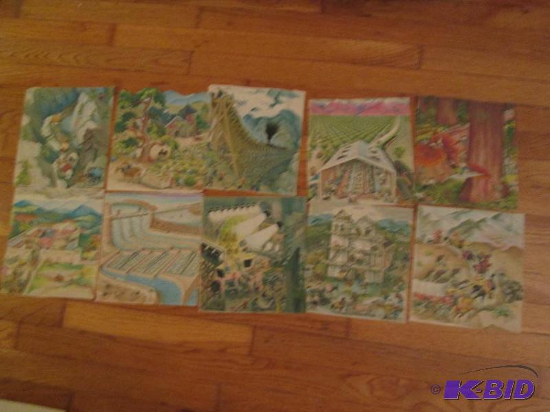 Set of pictures with story on back side 9 12...