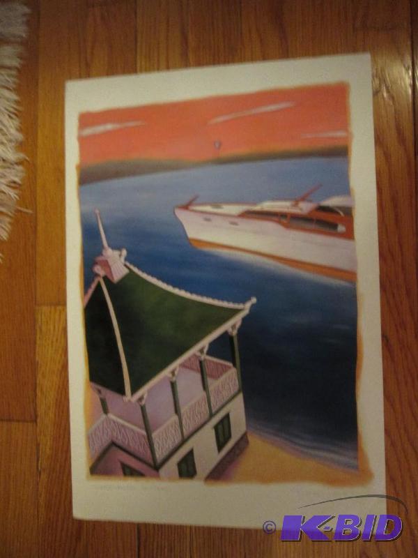 Noerenberg Gardens painting 19in x 13in...