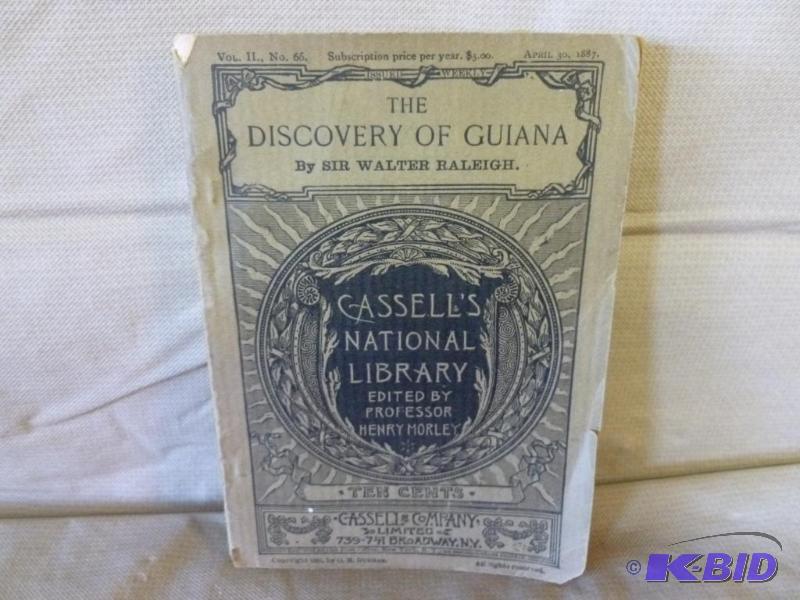 Antique Book - Cassells National Library - T...