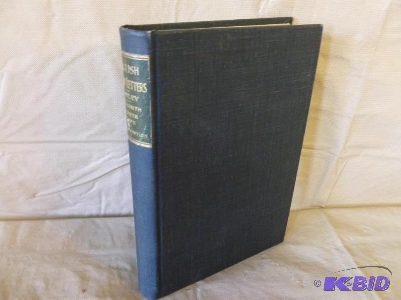 Antique Book - English Men Of Letters - 1895....