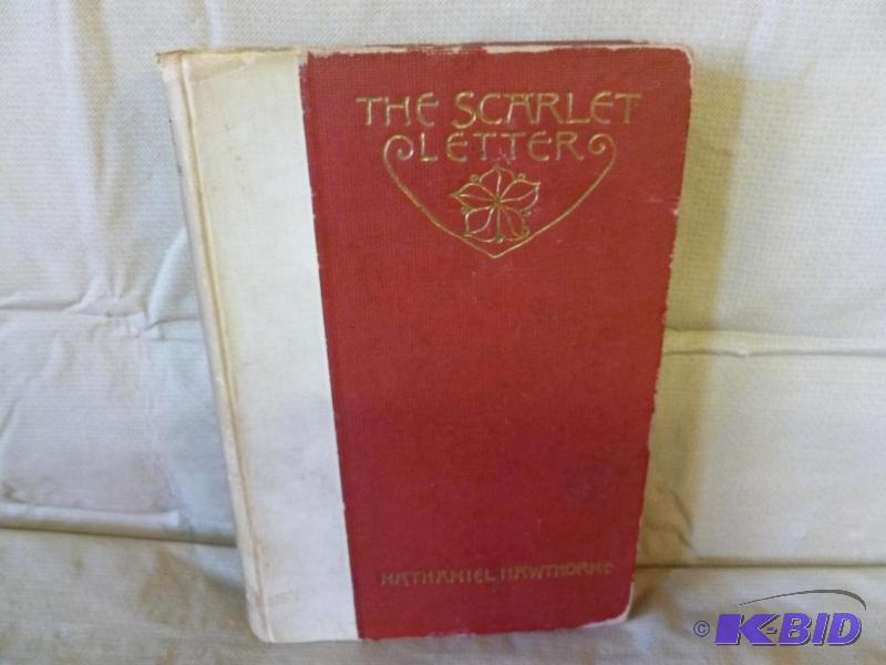 Antique Book - The Scarlet Letter - Salem Edi...