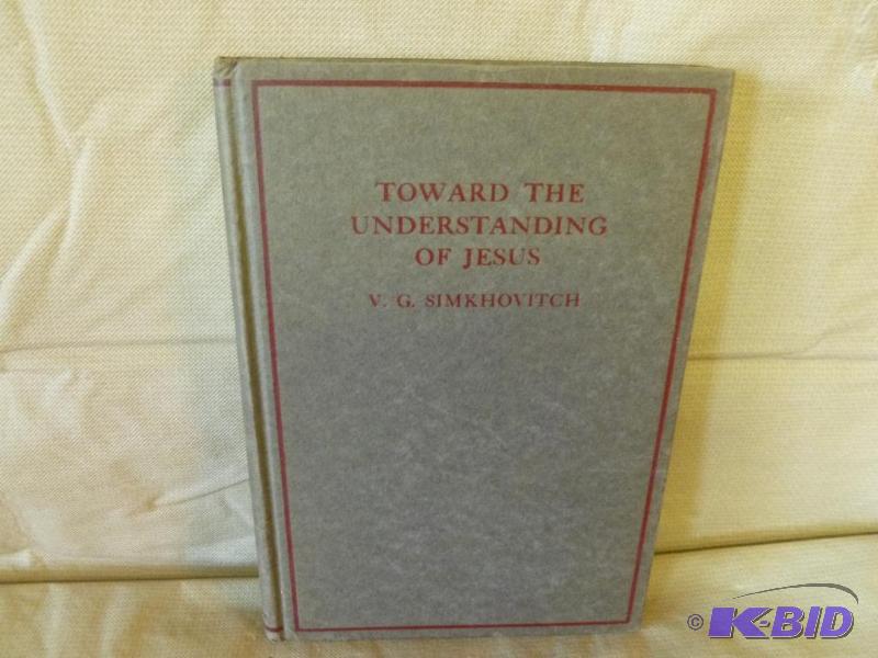 Antique Book - Toward The Understanding Of Je...