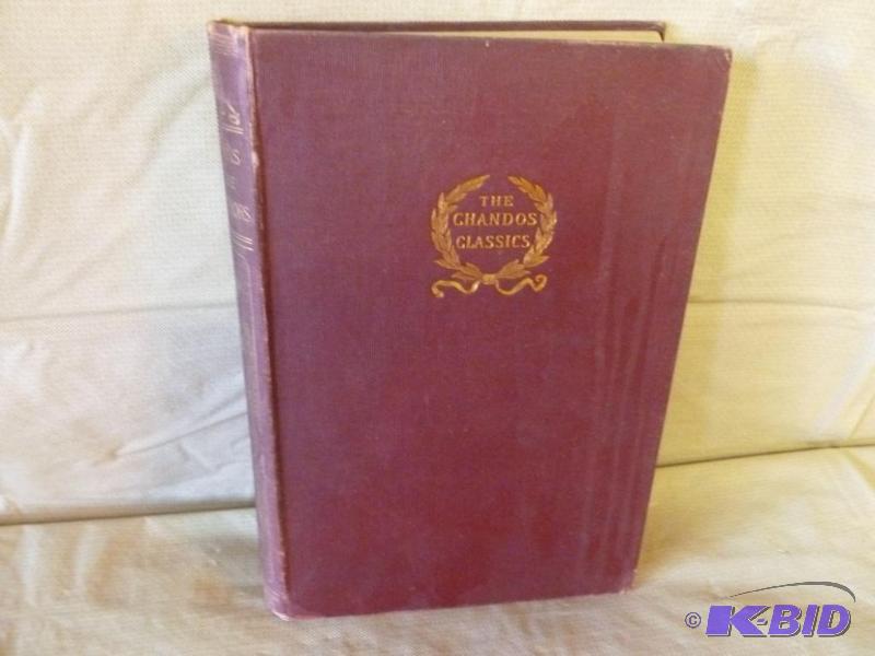 Antique Book - Half-Hours With The Best Autho...