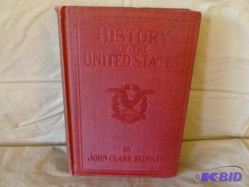 Antique Book - History Of The United States -...