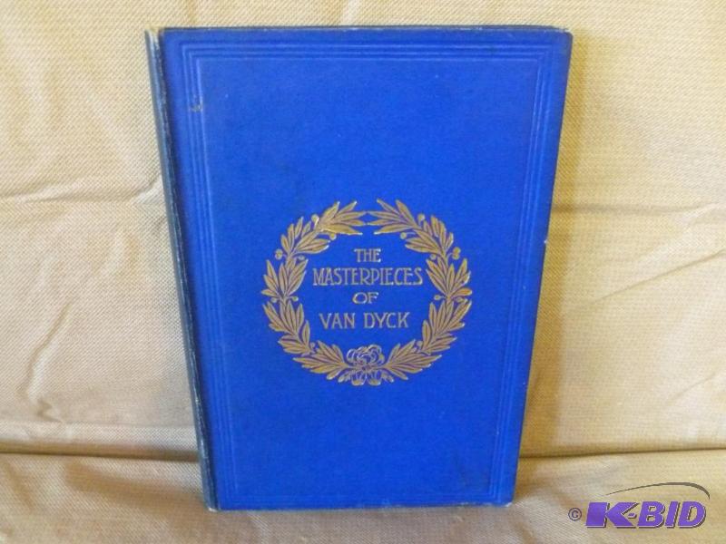Antique Book - The Masterpieces Of Van Dyck -...