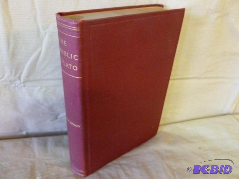 Antique Book - The Republic Of Plato - 1900s...