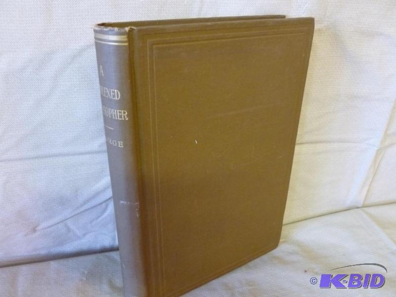 Antique Book - A Perplexed Philosopher - 1893...