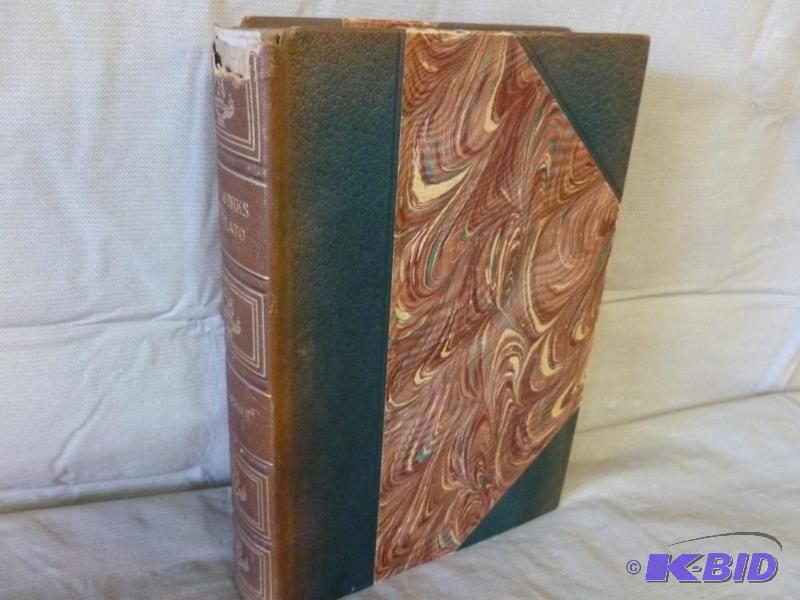 Antique Book - The Works Of Plato&nbsp- 19th...