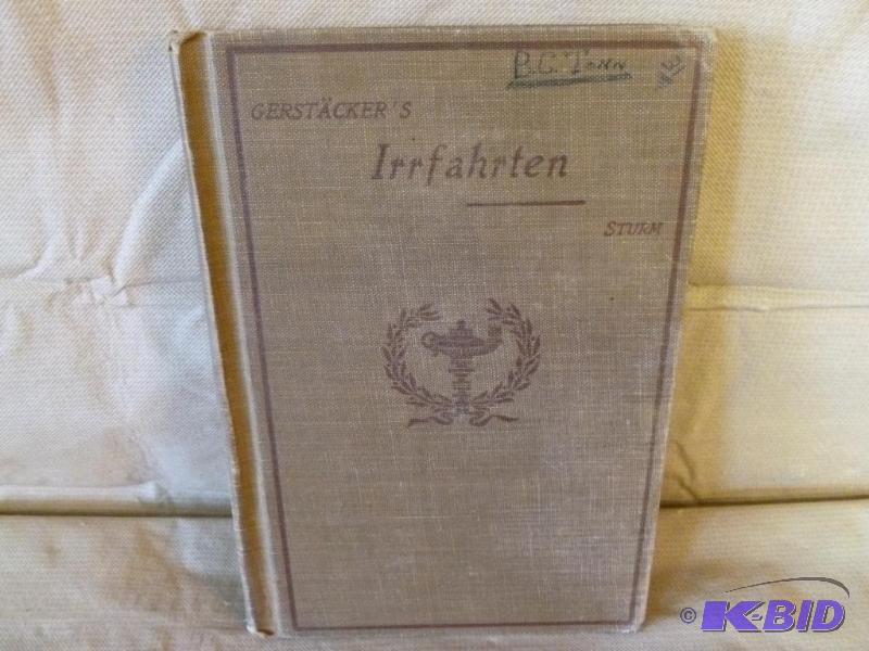 Antique Book - Gerstackers&nbspIrrfahrten&n...