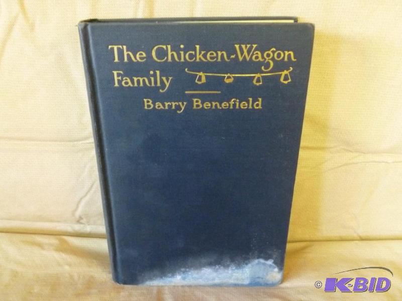 Antique Book - The Chicken - Wagon Family - 1...