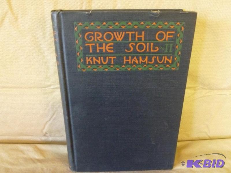 Antique Book - Growth Of The Soil - 1921....
