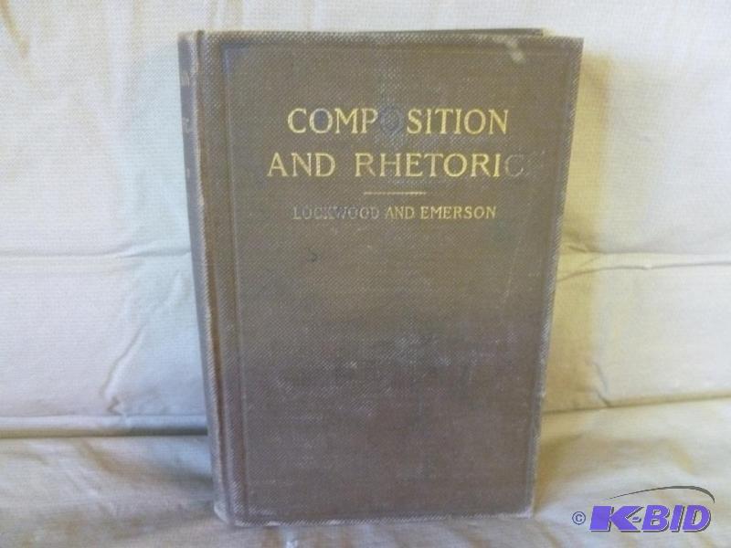 Antique Book - Composition And Rhetoric For H...