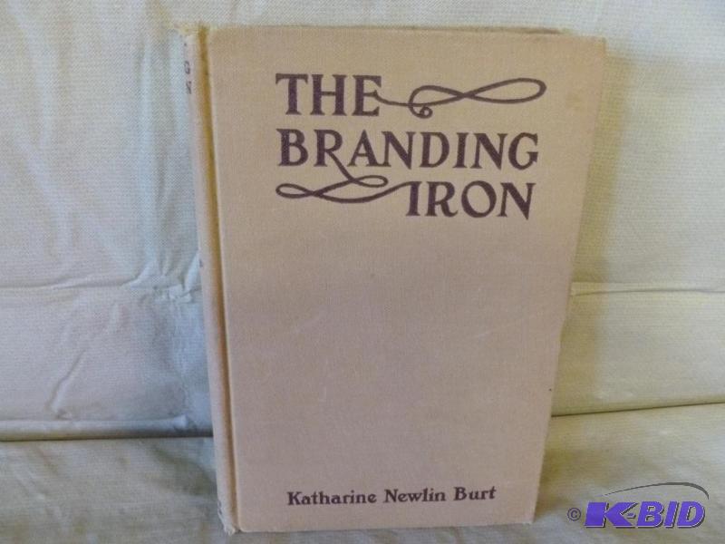 Antique Book - The Branding Iron - 1919....