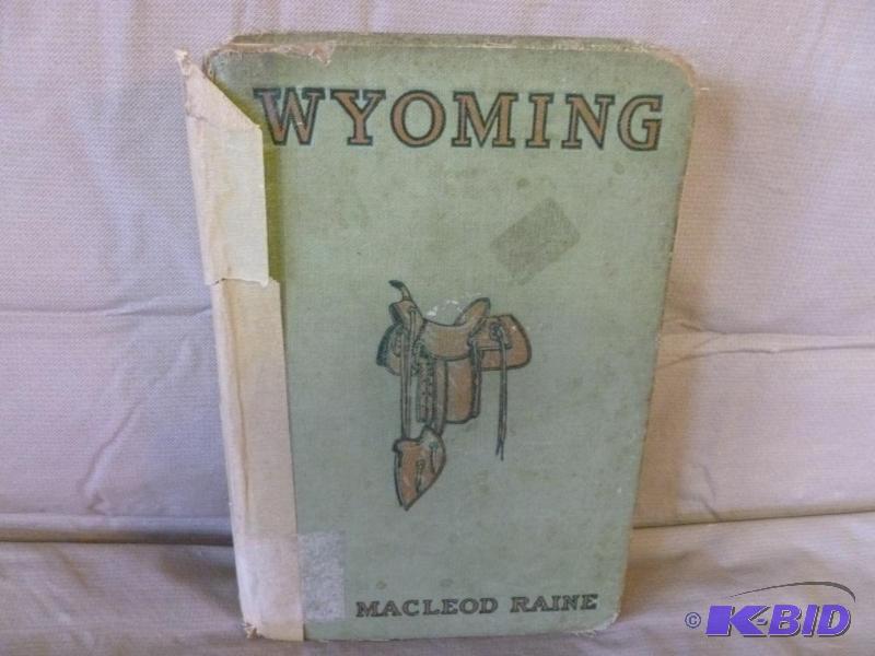 Antique Book - Wyoming, binding is loose and ...