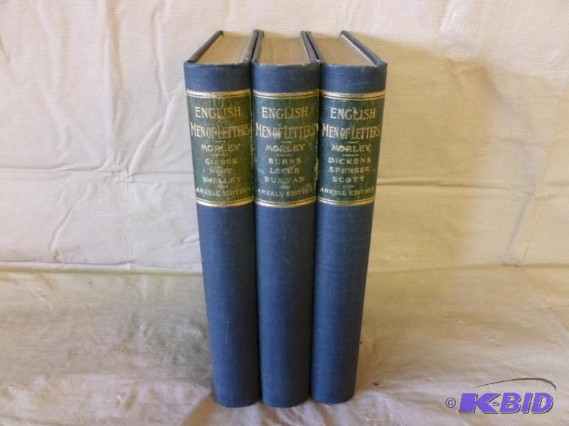 Antique Book Set - English Men Of Letters, Th...