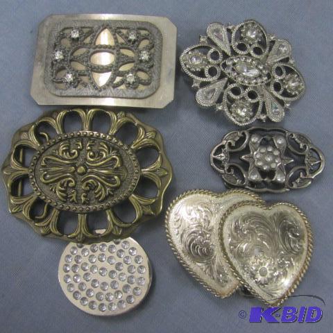 lot 22 image: Ladies Fancy Buckles