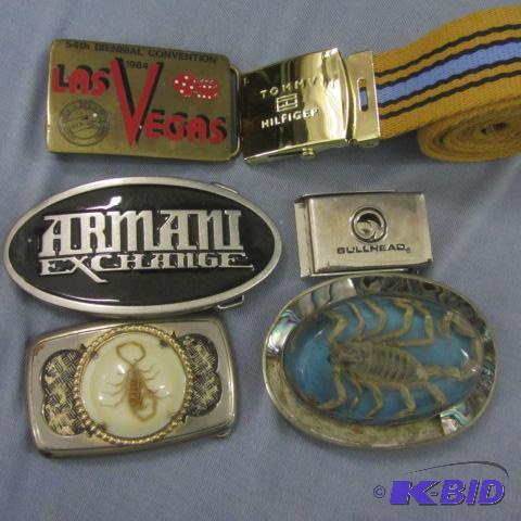 lot 23 image: Vegas, Hilfiger, Armani