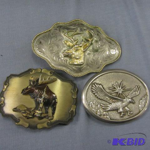 lot 35 image: Wildlife Buckles