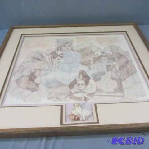 lot 55 image: For The Ladies Jester Print
