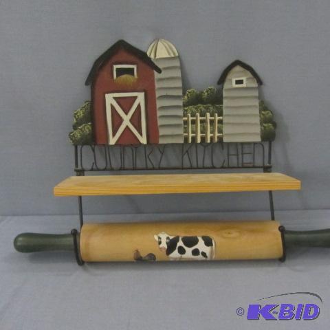 lot 58 image: Country Kitchen Pin Holder