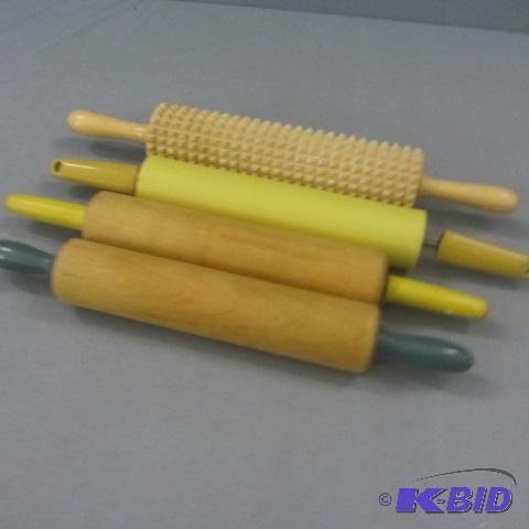 lot 65 image: Wooden Rolling Pins