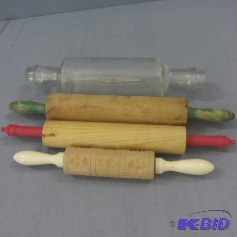 lot 72 image: Springerle, Wooden, Glass