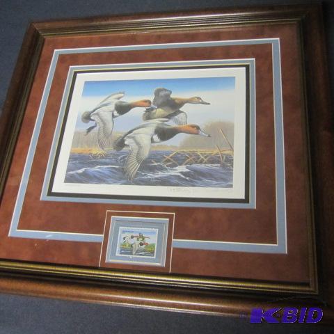 lot 78 image: Federal 1988 Duck Stamp Print