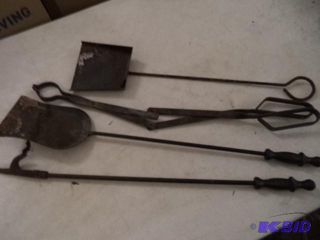 lot 107 image: Fireplace Tools