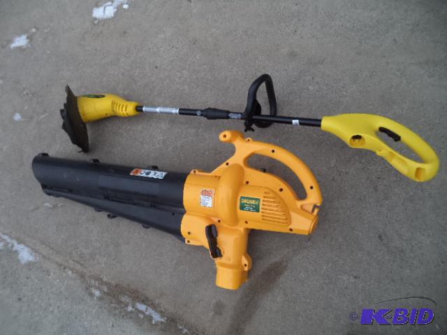 lot 110 image: Yardman Vac, String Trimmer