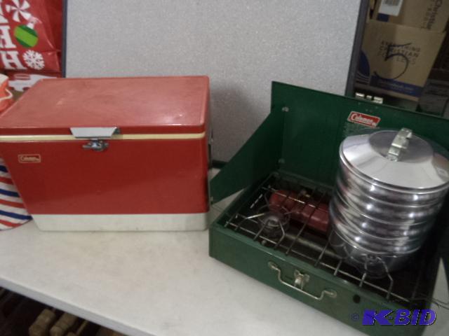 lot 123 image: Camp Cook Stove, Cookware
