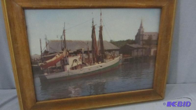 lot 170 image: Fishing Boat Framed Print