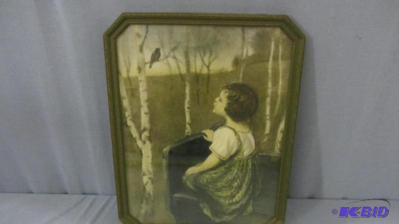 lot 171 image: Spring Song Framed Print