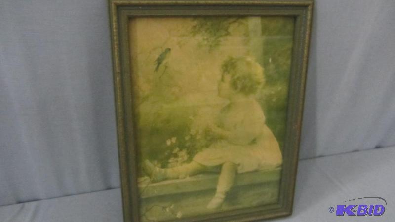lot 172 image: Song of the Blue Bird Print