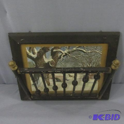 lot 30 image: Victorian Letter Holder