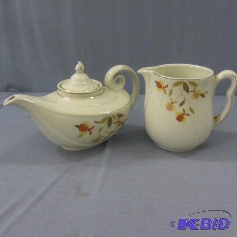 lot 35 image: Jewel Tea Pitcher, Teapot