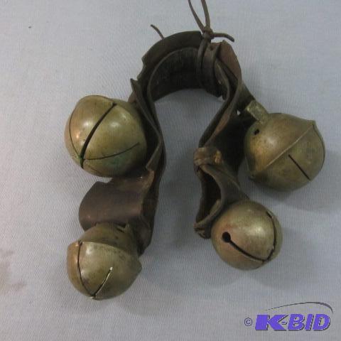 lot 65 image: Brass Harness Bells