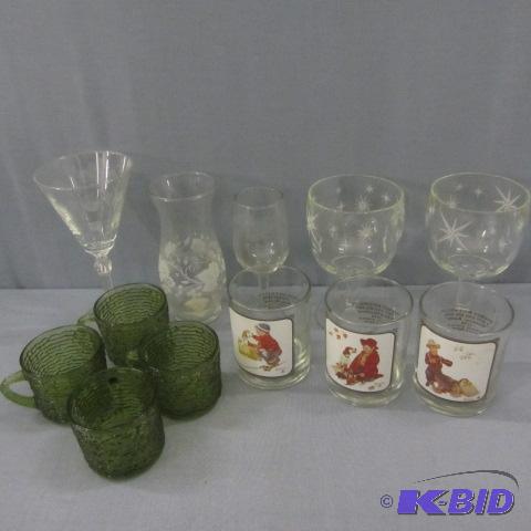 lot 90 image: Rockwell Glasses, Beer Glasses