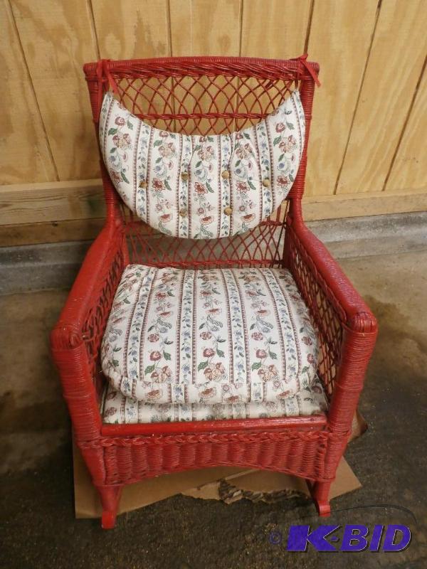 wicker chair