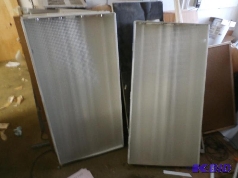 2 -2x4 light fixtures