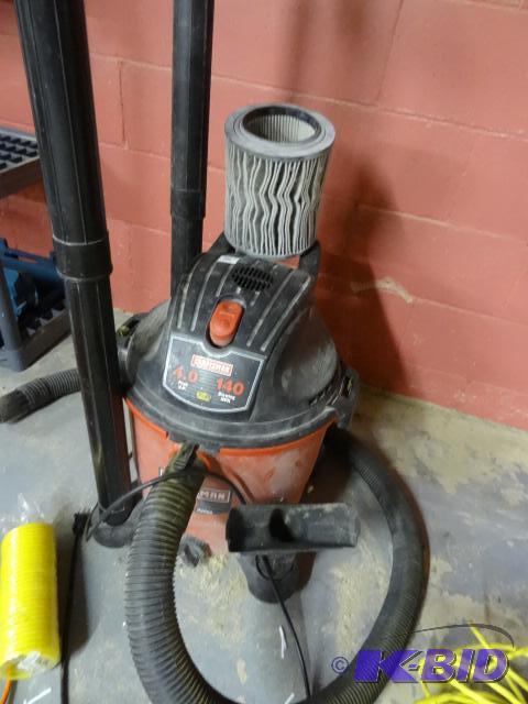 lot 102 image: Craftsman 4.0 HP Shop Vac....