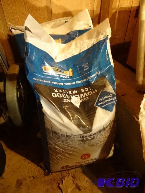lot 11 image: 3 Bags of Ice Melter. 20 Lbs. Per Bag...