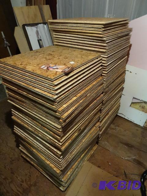 lot 120 image: Dricore Subfloor System. 101 Pieces. 24 X 24...