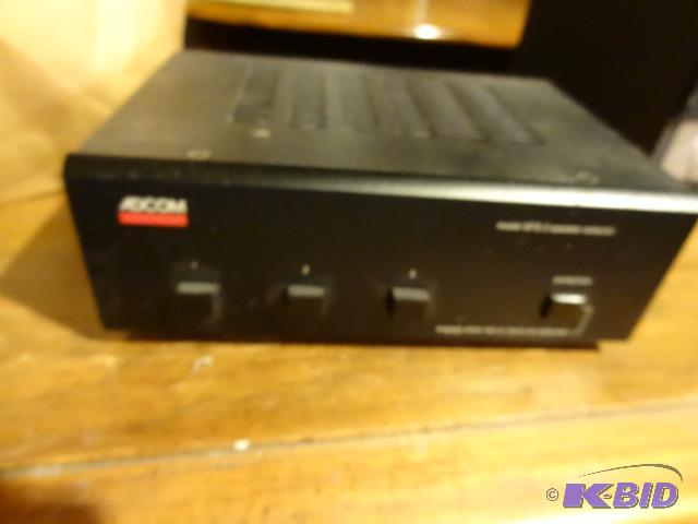 lot 130 image: Adcom Model GFS-3 Speaker Slector. Misc AV Ca...